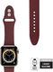 Crong Pasek Apple Watch 38/40 mm bordowy 2