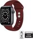 Crong Pasek Apple Watch 38/40 mm bordowy 3