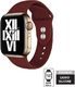 Crong Pasek Apple Watch 42/44 mm bordowy 5