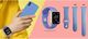 Puro PURO ICON - Elastyczny pasek sportowy do Apple Watch 42 / 44 mm (S/M & M/L) (granatowy) 6