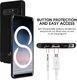 Mercury Mercury Transparent Jelly - Etui Samsung Galaxy Note 8 (2017) (czarny/przezroczysty) 1