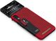 Nordic Elements Nordic Elements Saeson Idun - Materiałowe etui iPhone Xs / X (Red) 16