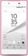 Puro PURO Ultra Slim "0.3" Cover MFX - Zestaw etui + folia na ekran Sony Xperia Z5 (różowy) 1