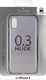 Puro PURO 0.3 Nude - Etui iPhone Xs / X (czarny przezroczysty) 4