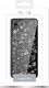 Puro PURO Glam Ice Light Cover - Etui Huawei P20 z metalicznymi elementami srebra 2