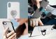 Puro PURO Magnet Ring Cover - Etui iPhone XR z magnetycznym uchwytem na palec (przezroczysty) 8