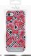 Puro PURO Glam Geo Flowers - Etui iPhone SE 2020 / 8 / 7 / 6s (Red Poppies) 2