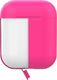 Puro PURO ICON Fluo Case - Etui do Airpods 1 & 2 gen z dodatkową osłonką (Fluo Fucsia + Fluo Orange Cap) 2