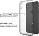X-doria X-Doria Gel Jacket - Etui iPhone Xs / X (czarny przezroczysty) 3