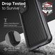 X-doria X-Doria Raptic Lux - Etui aluminiowe iPhone 12 Mini (Drop test 3m) (Black Carbon Fiber) 10