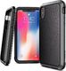 X-doria X-Doria Defense Lux - Etui aluminiowe iPhone Xs / X (Drop test 3m) (Black Leather) 1