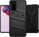 Zizo Zizo Bolt Cover - Pancerne etui Samsung Galaxy S20 oraz podstawka & uchwyt do paska (Black/Black) 2