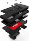 Zizo Zizo Bolt Cover - Pancerne etui Samsung Galaxy S20 oraz podstawka & uchwyt do paska (Black/Black) 3
