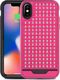 Zizo Zizo Star Diamond Hybrid Cover - Etui iPhone X (Pink/Black) 1