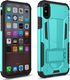 Zizo Zizo Hybrid Transformer Cover - Pancerne etui iPhone X z podstawką (Teal/Black) 2