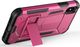 Zizo Zizo Hybrid Transformer Cover - Pancerne etui iPhone X z podstawką (Hot Pink/Black) 5