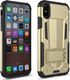 Zizo Zizo Hybrid Transformer Cover - Pancerne etui iPhone X z podstawką (Gold/Black) 2