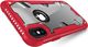 Zizo Zizo Proton Case - Pancerne etui iPhone X ze szkłem 9H na ekran (Crimson Red/Trans Clear) 4