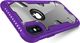 Zizo Zizo Proton Case - Pancerne etui iPhone X ze szkłem 9H na ekran (Purple/Trans Clear) 4