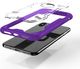 Zizo Zizo Proton Case - Pancerne etui iPhone X ze szkłem 9H na ekran (Purple/Trans Clear) 7