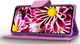 Zizo Zizo Flap Wallet Pouch - Etui iPhone X z kieszeniami na karty + stand up (Pink/Purple) 2