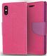 Zizo Zizo Flap Wallet Pouch - Etui iPhone X z kieszeniami na karty + stand up (Pink/Purple) 3