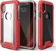 Zizo Zizo ION Cover - Pancerne etui iPhone X + szkło 9H na ekran (Red/Clear) 1