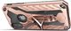 Zizo Zizo Static Cover - Pancerne etui iPhone X z podstawką (Rose Gold/Black) 3