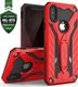Zizo Zizo Static Cover - Pancerne etui iPhone X z podstawką (Red/Black) 1