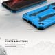 Zizo Zizo Static Cover - Pancerne etui iPhone X z podstawką (Blue/Black) 7
