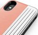 Zizo Zizo Retro Series - Etui iPhone Xs / X z kieszenią na karty + podstawka + szkło 9H na ekran (Peach/Silver) 3