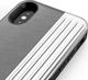 Zizo Zizo Retro Series - Etui iPhone Xs / X z kieszenią na karty + podstawka + szkło 9H na ekran (Gray/Silver) 3