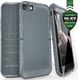 Zizo Zizo Dynite Cover - Etui iPhone 8 / 7 ze szkłem 9H na ekran (Gray) 1