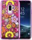 Zizo Zizo Liquid Glitter Star Case - Etui Samsung Galaxy S9+ (Multiflowers) 1