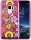 Zizo Zizo Liquid Glitter Star Case - Etui Samsung Galaxy S9 (Multiflowers) 1