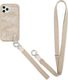 Moshi Moshi Altra - Etui z odpinaną smyczką iPhone 12 / iPhone 12 Pro (system SnapTo) (Sahara Beige) 5