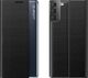 Hurtel New Sleep Case pokrowiec etui z klapką z funkcją podstawki Samsung Galaxy S21+ 5G (S21 Plus 5G) czarny 1