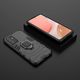 Hurtel Ring Armor pancerne hybrydowe etui pokrowiec + magnetyczny uchwyt Samsung Galaxy A72 4G czarny 8