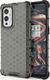 Hurtel Honeycomb etui pancerny pokrowiec z żelową ramką OnePlus 9 czarny 1