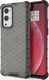 Hurtel Honeycomb etui pancerny pokrowiec z żelową ramką OnePlus 9 Pro czarny 1