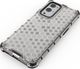 Hurtel Honeycomb etui pancerny pokrowiec z żelową ramką OnePlus 9 Pro czarny 4
