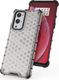 Hurtel Honeycomb etui pancerny pokrowiec z żelową ramką OnePlus 9 Pro czarny 7