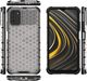 Hurtel Honeycomb etui pancerny pokrowiec z żelową ramką Xiaomi Poco M3 / Xiaomi Redmi 9T przezroczysty 11