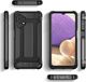 Hurtel Hybrid Armor pancerne hybrydowe etui pokrowiec Samsung Galaxy A32 5G złoty 4