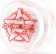 YoYoFactory Yoyo Świecące Spinstar LED Clear Body Czerwone 1