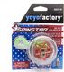 YoYoFactory Yoyo Świecące Spinstar LED Clear Body Czerwone 5