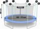 Neo-Sport Siatka wewnętrzna do trampoliny 374 cm 12FT 8sł 2
