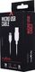 Kabel USB TelForceOne USB-A - microUSB 3 m Biały (vx5593) 2