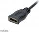 Adapter AV Akasa HDMI Micro - HDMI 0.2m czarny (AK-CBHD09-25BK) 2