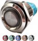 Honyone Przycisk 22mm wandaloodporny chwilowy monostabilny podświetlany LED 9V 12V 24V 230V 250V wodoodporny IP 67 1
